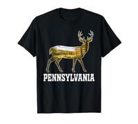 Pennsylvania Whitetail Deer Forest Landscape Wildlife Scenic T-Shirt