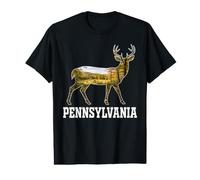 Pennsylvania Whitetail Deer Forest Landscape Wildlife Scenic Value Graphic T-Shirt