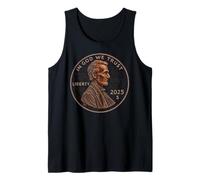 Penny 1 Cent Lincoln 2025 Tank Top