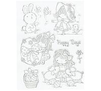 Penny Black Clear Stamps 5-inch x 7-inch-Easter Parade, Other, Multicoloured