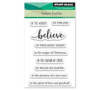 Penny Black Clear Stamps - Believe Builder 30-993