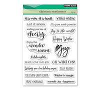 Penny Black Clear Stamps-Christmas Sentiments