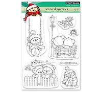 Penny Black Clear Stamps-Scarved Sweetie