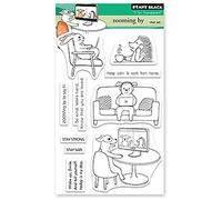 Penny Black Clear Stamps-Zooming by