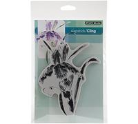 Penny Black Cling Rubber Stamp 5-inch x 6.5-inch Sheet-Pure Iris