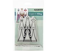 Penny Black Cling Rubber Stamp 5-inch x 7.5-inch Sheet-We Three Kings