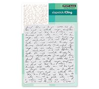 Penny Black Cling Rubber Stamps - Letter Background 40-780