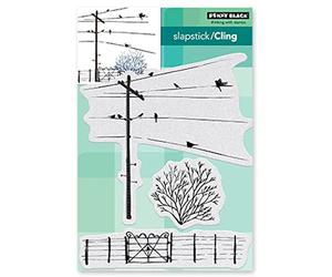Penny Black Cling Rubber Stamps - Panoramic 40-814