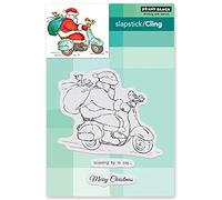 Penny Black Cling Stamps-Scooting by