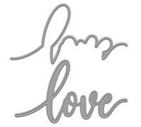 Penny Black Creative Dies-Love Edger PB51759