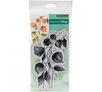 Penny Black Flower Lanterns Cling Stamps, 3.9"X6.3"