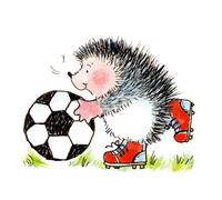 Penny Black Rubber Stamp 2.5"X3.25"-Game On