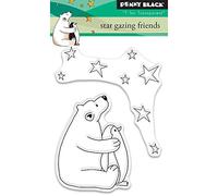 Penny Black Series Clear stamp set 30-451 star gazing friends