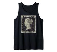 Penny Black Stamp Collecting Philately Philatelist Gift Tank Top