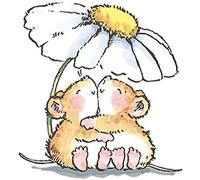 Penny Black Wood Mounted Rubber Stamp -Squeeze 'til I Squeak 1664J