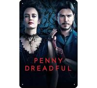 Penny Dreadful (2014) Show Poster Movie Vintage Tin Poster Metal Tin Sign Art Plaque Sign For Bar Restaurant Garage Cafe Wall Decor 8 x 12 Inch