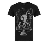 Penny Dreadful Men's Short Sleeved T-Shirt (Adult Black) in Black | Size: Large Penny Dreadful Black L