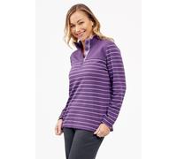 Penny Plain Women's Button Up Funnel Neck Top in Purple | Size: 14-16 Penny Plain Purple 14-16