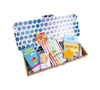 Penny Post Happy Birthday Letterbox Gift - Sweet Treats Hamper with Chocolate, Popcorn, Flapjack & Retro Sweets - Birthday Present for Women, Men, Mum, Dad, Friends or Colleagues