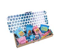 Penny Post Vegan & Gluten Free Letterbox Gift - Sweet & Savoury Treats with Chocolate, Popcorn, Biscuits, Nuts & Snacks - Vegan Hamper & Gluten Free Hamper Gift for Her, Him, Friends