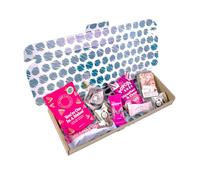 Penny Post You’re a Star Letterbox Gift - Congratulations & Thank You Hamper with Chocolate, Fudge, Popcorn, Flapjack & Sweets - Exam Gift Perfect For Her, Him, Friend or Daughter