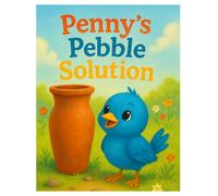 Penny’s Pebble Solution: A Clever Little Bird’s Story of Problem-Solving, Patience, and Perseverance for Kids | Age 3-8 years