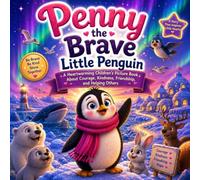 Penny the Brave Little Penguin: A Heartwarming Children's Picture Book About Courage, Kindness, Friendship, and Helping Others (Little Heroes, Big Hearts)
