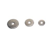 Penny Washers M3 M4 M5 M6 M7 M8 OR M10 A2 Stainless Steel Large or Extra-Large Pack of 10 (M5 x 25mm x 1.4mm Thick)