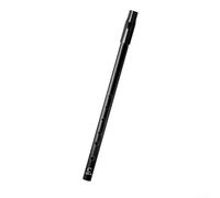 Penny Whistle Irish Tin Flute in C Key - Tunable Brass Alloy for woodwind Instrument for Folk for sessions - Sweet Sonorous Sound for Students - 32cm Gold with Case(Black D Key)
