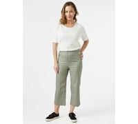 PennyPlain Wide Cropped Jegging - Sage Wash - 12