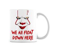 Pennywise 2017 Mug IT Clown Coffee Mugs We All Float Down Here Cup (11 oz)