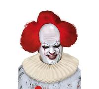 Pennywise It Clown Style White Paper Ruff Collar Neckpiece