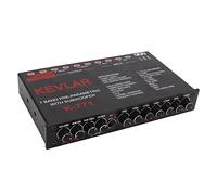 Peno 7-Band Graphic Equalizer, Car Audio Graphic Equalizer Automobile Audio Stereo Tuner with Low-Pass Subwoofer - Enhance Your Car's Sound System