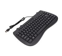 PENO Wired keyboard, 87-key keyboard, small tongue, plug and play mute, ultra-thin USB interface for English