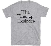 penpen Teardrop Explodes T-Shirt/Long Sleeve, Julian cope Psychedelic Furs Associates Gray XL