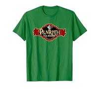 Penrith Tea Rooms - Finest Cake and Tea T-Shirt, Men, Kelly Green, X-Large
