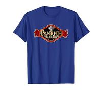 Penrith Tea Rooms - Finest Cake and Tea T-Shirt, Men, Royal Blue, Medium