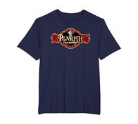 Penrith Tea Rooms - Finest Cake and Tea T-Shirt, Men's Big and Tall, Navy Blue, 5X Tall