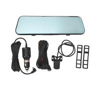 PenRux 9.66in Mirror Dash Cam 1080P Dual Camera, Touch Screen Front and Rear View Mirror Camera, Dual Dash Cameras Front and Rear, Wide Angle, 24H Parking Mode, Motion Detection