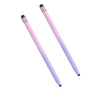 Pens Double End Screen Pen For Cellphone & Other Touch Devices Gradient Color Pencil Pen Double Silicone Tip Capacitive
