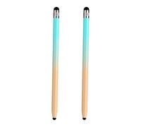 Pens Double End Screen Pen For Cellphone & Other Touch Devices Gradient Color Pencil Pen Double Silicone Tip Capacitive