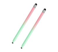 Pens Double End Screen Pen For Cellphone & Other Touch Devices Gradient Color Pencil Pen Double Silicone Tip Capacitive