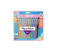Papermate Flair Candy Pop Capped gel pen Multicolor Medium 12 pc(s)