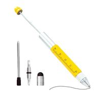 Pens for Beading | with Scales Multipurpose 6-In-1 Metal DIY Tool | Drawing Screwdriver Pen | for Writing Measurement Crafting Painting Office Studio Meeting Work