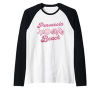Pensacola Beach Raglan Baseball Tee