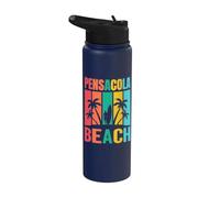 Pensacola Beach Stainless Steel Insulated Water Bottle