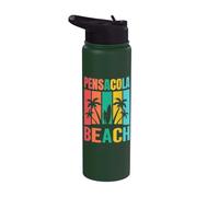 Pensacola Beach Stainless Steel Insulated Water Bottle