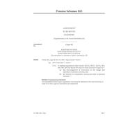 Pension Schemes Bill Amendment to be moved on report [Supplementary to the Second Marshalled List] (House of Lords) HLB 169 II a