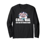 Pensionierung Chill Mal Ich Bin Im Ruhestand Rente Long Sleeve T-Shirt