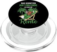 Pensionierung Das Schuften Hat Ein Ende Es Lebe Die Rente PopSockets PopGrip for MagSafe